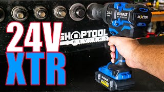 HUGE VALUE Kobalt XTR 24V High Torque Impact Wrench Review KXIW 1424A03 [upl. by Otxis589]