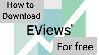 how to download Eviews Software For Free  Statistical software  Econometrics Software [upl. by Mallen]