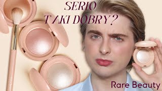 SERIO taki DOBRY Rozświetlacz Rare Beauty  Positive Light Silky Touch Highlighter kolor enlighten [upl. by Clarisa]