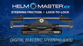 Digital Electric Steering DES  Helm Master EX [upl. by Siuqcram]