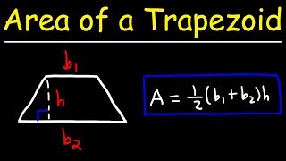 Area of a Trapezoid [upl. by Nueoras]