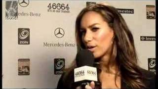 46664 London  Leona Lewis Interview [upl. by Ailaza122]