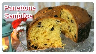 Panettone semplice con impasto unico I Le Ricette di TerroreSplendore [upl. by Udall]