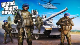 UN PEACEKEEPING FORCE in GTA 5 RP [upl. by Neerhtak]