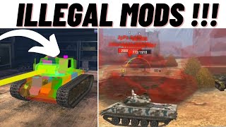 All ILLEGAL Mods CHEATS WOT Blitz [upl. by Anniroc]