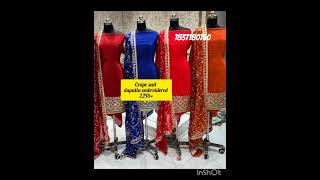 Punjabi suits reseller fashion onlineshopping viraltrendingcanadalatestdesignsdiljitdosanjh [upl. by Hendrika811]