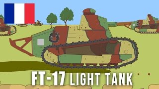 WWI Tanks FT17 Light Tank [upl. by Airal]