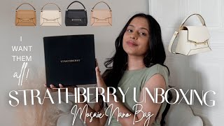 STRATHBERRY BAG UNBOXING  Mosaic Nano Bag [upl. by Indira]