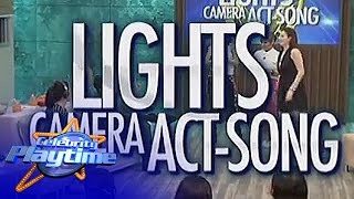 Celebrity Playtime Lights Camera ActSong [upl. by Ahcsatan]