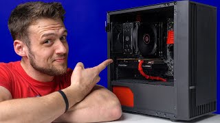 EASY and BUDGET 600 Gaming PC Build [upl. by Ahsinev]