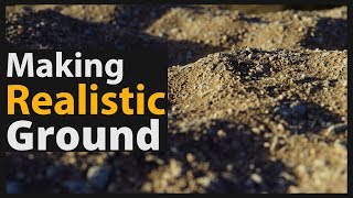 Blender 28 Tutorial How to make Realistic Ground [upl. by Dranyl641]