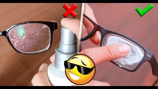 7 Trucos CASEROS Para QUITAR RAYONES De Tus Lentes amp Como Evitarlos  Dato Curioso [upl. by Aissatsan]