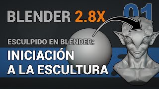 ❗🎓 Aprende a ESCULPIR en Blender 30  28X desde 0 💯  O3D [upl. by Scotty688]