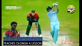 Sachin Tendulkar vs Henry Olonga The revenge  full innings Sharjah 1998 FIRST ON YOUTUBE [upl. by Eiba]