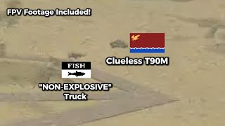 Fish State Kamikaze  FPV attack  Multicrew Tank Combat Sunny Valley  4 shorts roblox mtc4 [upl. by Ahseenat]