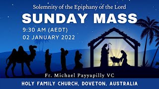 Sunday Mass  02 JANUARY 930 AM AEDT  Holy Family Church Doveton [upl. by Romelda]