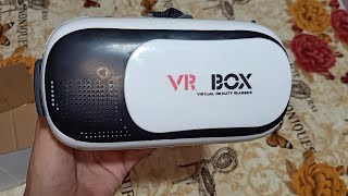 طريقه تشغيل نظاره الواقع الافتراضي VR BOX [upl. by Enirehtacyram480]