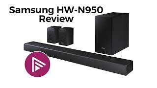 Samsung HWN950 Dolby Atmos and DTSX Soundbar Review [upl. by Stoeber645]