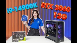 BỘ PC WORKSTATION QUỐC DÂN CHO ANH EM LÀM VIỆC ĐỒ HỌA  RENDER  CORE i9 14900K  RTX 3060 12GB [upl. by Bolanger]