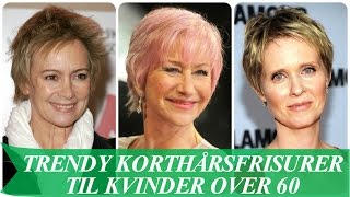 Trendy korthårsfrisurer til kvinder over 60 [upl. by Laverne161]