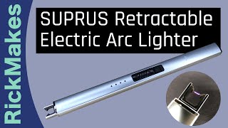 SUPRUS Retractable Electric Arc Lighter [upl. by Fisuoy355]