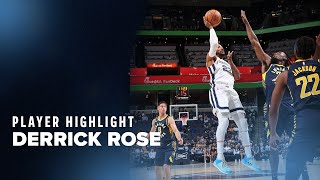 Derrick Rose Highlights vs Indiana Pacers  13 points 2 assists [upl. by Ittam]