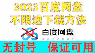 2023百度網盤不限速下载方法：使用网盘加速器和aria2，永久免费网盘在线解析百度网盘文件 [upl. by Cordelia285]