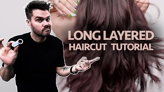 Perfect Layered Haircut for Long Hair [upl. by Ball]