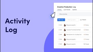 The Activity Log  mondaycom tutorials [upl. by Augy]