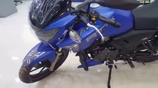 TVS Apache RTR 150 Matte Blue Series [upl. by Sil]