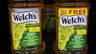 Welchs White Grape Juice No Sugar Added  MORE Calories [upl. by Enawtna]