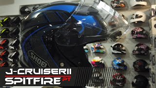 Shoei JCruise II Open Face Helmet Detailed [upl. by Nodnil]