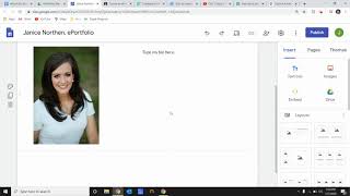 Create an ePortfolio in Google Sites [upl. by Thadeus836]