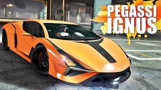 PEGASSI IGNUS  BEST CUSTOMIZATION PAINT JOB GUIDE  GTA ONLINE [upl. by Dat741]