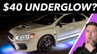 2023 Govee Underglow Install amp Review Subaru WRX STI [upl. by Maze128]