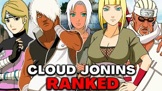 Ranking Every Cloud Village Jonin From Weakest to Strongest [upl. by Refitsirhc191]