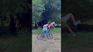 Cycle stunt 💥kiddies scoop  shorts momlife practice [upl. by Grimbald]