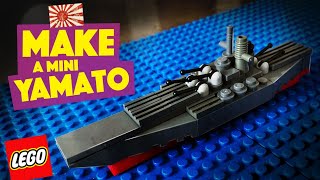 MAKE a Yamato Battleship in Lego [upl. by Milena]