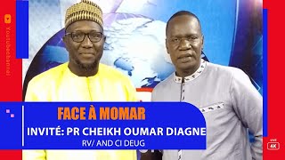 FACE A MOMAR INVITE Pr CHEIKH OUMAR DIAGNE [upl. by Alvar]