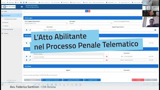 Atto Abilitante  Processo Penale Telematico [upl. by Marieann223]