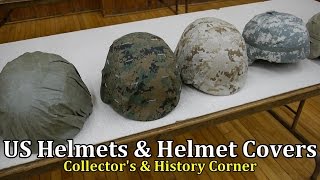 US Helmets and Covers from WW2 to Present Day  Collectors amp History Corner [upl. by Nitsu680]