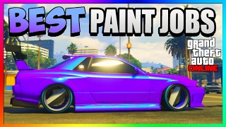 GTA 5 Online  Best RARE Paint Jobs amp SEXY Car Color Schemes  Purple Grape GTA 5 Paint Jobs 2025 [upl. by Satterfield484]