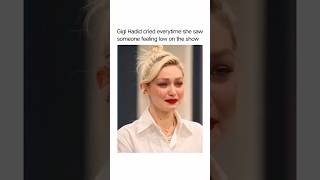 Gigi Hadid cried everytime she saw someone low short shortvideo celebrity viral fyp gigihadid [upl. by Alohcin]