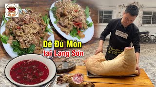 Đây Là Quán Thịt Dê Đủ Món Ngon Nhất Tại Lạng Sơn  Cận cảnh chế biến dê đủ món của Lẩu quán dê ngon [upl. by Lekym619]