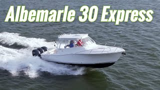 Albemarle 30 Express Fishing Boat Review [upl. by Legge305]