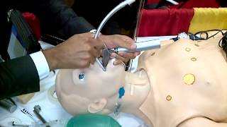 Pocket Bougie One Person intubation technique with trigger hold [upl. by Aettam388]