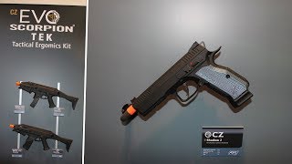 ASG at SHOT Show 2019 CZ Shadow 2 EVO TEK Hera Arms CQR [upl. by Niamrahc]