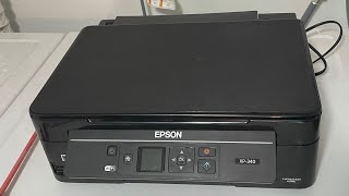 Epson XP340 Printer Ink Cartridge Replacement [upl. by Lizzy]