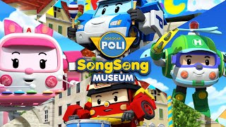 Robocar POLI SongSong Museum MV Medley  1 Hour  Songs for Toddlers  Robocar POLI TV [upl. by Alenoel256]