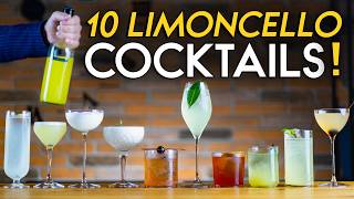 Top 10 Limoncello Cocktails plus Lime amp Orange [upl. by Lexie]